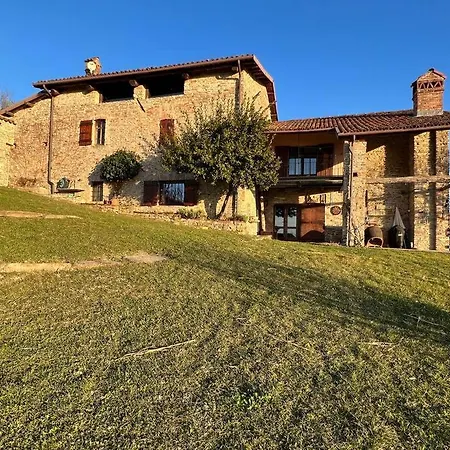 Villa Rustico Im Piemont Mit Panorama Clavesana