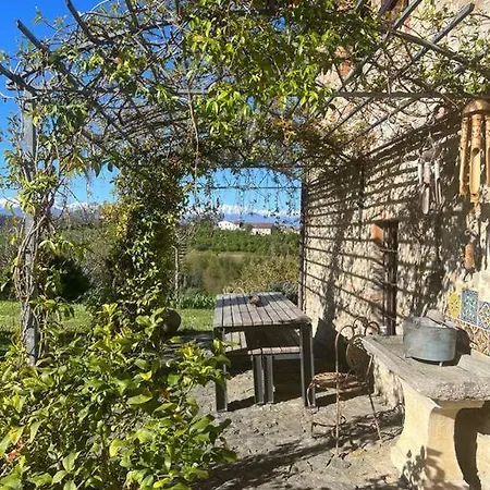 Villa Rustico Im Piemont Mit Panorama
